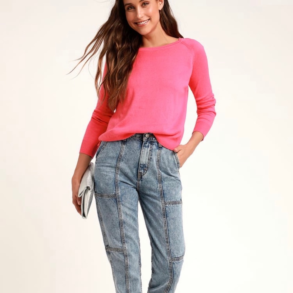 💜 Betsy Lou long sleeve knit sweater